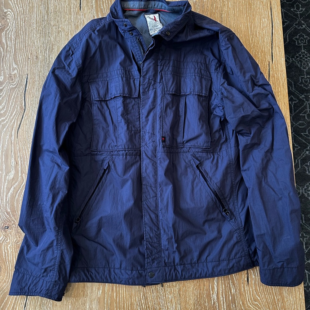 Sailcloth Tanker Jacket - Men's Navy Jacket